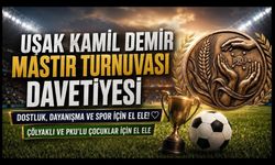 Uşak'ta Futbol ve Dayanışma Aynı Sahada Buluşuyor