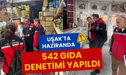 Uşak'ta Haziranda 542 Gıda Denetimi Yapıldı