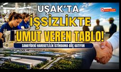 Uşak'ta İşsizlikte Umut Veren Tablo! Sanayideki Hareketlilik İstihdama Güç Katıyor