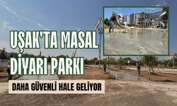 Uşak'ta Masal Diyarı Parkı Daha Güvenli Hale Geliyor