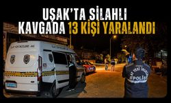Uşak'ta Silahlı Kavgada 13 Kişi Yaralandı