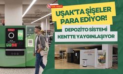 Uşak'ta Şişeler Para Ediyor! Depozito Sistemi Kentte Yaygınlaşıyor
