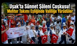 Sünnet Şöleni Coşkusu! Mehter Takımı Eşliğinde Yürüdüler