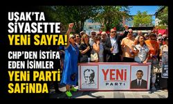 Uşak'ta Siyasette Yeni Sayfa! CHP'den İstifa Eden İsimler Yeni Parti Safında