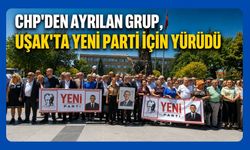 CHP'den Ayrılan Grup, Uşak'ta Yeni Parti İçin Yürüdü