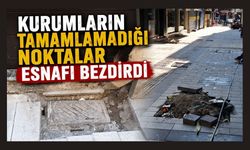 Kurumların Tamamlamadığı Noktalar Esnafı Bezdirdi