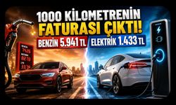 1000 Kilometrenin Faturası Çıktı! Benzin 5.941 TL, Elektrik 1.433 TL