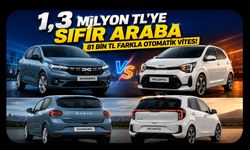 1,3 Milyon Tl’ye Sıfır Araba, 81 Bin Tl Farkla Otomatik Vites!