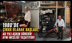 1980'de Çırak Olarak Başladı, 40 Yılı Aşkın Süredir Aynı Mesleği Yaşatıyor! Uşak'ın Anahtarcısı Zamana Direniyor