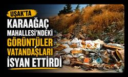 Uşak'ta Karaağaç Mahallesi'ndeki Görüntüler Vatandaşları İsyan Ettirdi