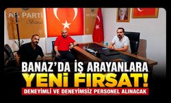 Banaz’da İş Arayanlara Yeni Fırsat! Deneyimli ve Deneyimsiz Personel Alınacak