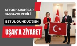 Afyonkarahisar Başsavcı Vekili Betül Gündüz’den Uşak’a Ziyaret