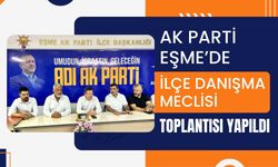 AK Parti Eşme’de İlçe Danışma Meclisi Toplantısı Yapıldı