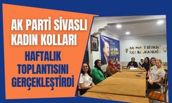 AK Parti Sivaslı Kadın Kolları Haftalık Toplantısını Gerçekleştirdi