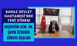Banaz Devlet Hastanesi’nde Yeni Dönem: Başhekim Uzm. Dr. Şahin Özdemir Göreve Başladı