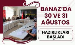 Banaz’da 30 ve 31 Ağustos Hazırlıkları Başladı