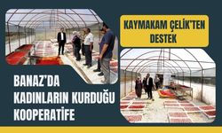 Banaz’da Kadınların Kurduğu Kooperatife Kaymakam Çelik’ten Destek
