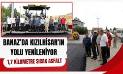 Banaz’da Kızılhisar’ın Yolu Yenileniyor: 1,7 Kilometre Sıcak Asfalt