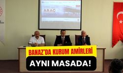 Banaz’da Kurum Amirleri Aynı Masada! Kamu Hizmetleri Tek Tek Ele Alındı