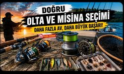 Doğru Olta ve Misina Seçimi Balık Avında Başarıyı Artırıyor
