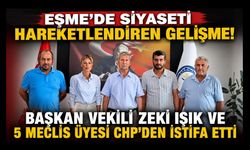 Eşme'de Siyaseti Hareketlendiren Gelişme! Başkan Vekili Zeki Işık ve 5 Meclis Üyesi CHP'den İstifa Etti