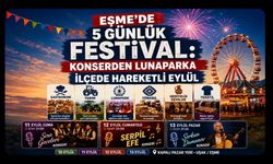 Eşme’de 5 Günlük Festival: Konserden Lunaparka İlçede Hareketli Eylül