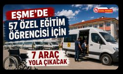 Eşme’de 57 Özel Eğitim Öğrencisi İçin 7 Araç Yola Çıkacak