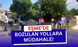 Eşme’de Bozulan Yollara Müdahale! Ekipler Mahalle Mahalle Çalışıyor