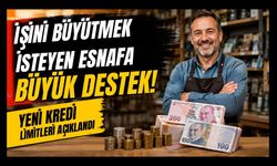 İşini Büyütmek İsteyen Esnafa Büyük Destek! Yeni Kredi Limitleri Açıklandı