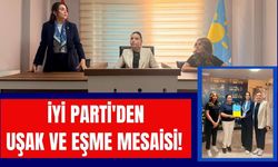 İYİ Parti'den Uşak ve Eşme Mesaisi! Kadın Politikaları Bölge Koordinatörü Teşkilat ve Esnafla Buluştu