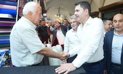 Kahramanmaraş Tarihi Kapalıçarşı Yeniden Hayat Buldu! Bakan Kurum Esnafla Buluştu