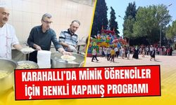 Karahallı’da Minik Öğrenciler İçin Renkli Kapanış Programı