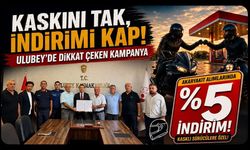 Kaskını Tak, İndirimi Kap! Ulubey'de Dikkat Çeken Kampanya