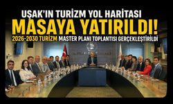 Uşak'ın Turizm Yol Haritası Masaya Yatırıldı! 2026-2030 Turizm Master Planı Toplantısı Gerçekleştirildi