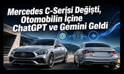 Mercedes C-Serisi Değişti: Otomobilin İçine ChatGPT ve Gemini Geldi