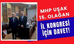 MHP Uşak 15. Olağan İl Kongresi İçin Davet! Bahçeli'nin Himayesinde Gerçekleştirilecek
