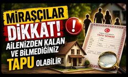 Mirasçılar Dikkat! Ailenizden Kalan ve Bilmediğiniz Tapu Olabilir: e-Devlet’ten Kontrol Edilebiliyor