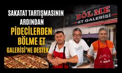 Sakatat Tartışmasının Ardından Pidecilerden Bölme Et Galerisi’ne Destek