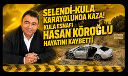 Selendi-Kula Karayolunda Kaza! Kula Esnafı Hasan Köroğlu Hayatını Kaybetti