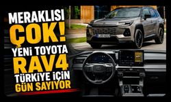 Meraklısı Çok! Yeni Toyota RAV4 Türkiye İçin Gün Sayıyor