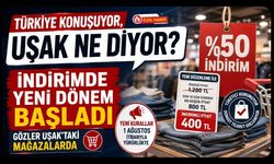 Türkiye Konuşuyor, Uşak Ne Diyor? İndirimde Yeni Dönem Başladı, Gözler Uşak'taki Mağazalarda