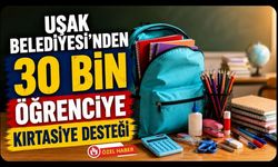 Uşak Belediyesi'nden 30 Bin Öğrenciye Kırtasiye Desteği