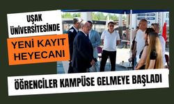 Uşak Üniversitesinde Yeni Kayıt Heyecanı, Öğrenciler Kampüse Gelmeye Başladı