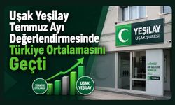 Uşak Yeşilay Temmuz Ayı Değerlendirmesinde Türkiye Ortalamasını Geçti