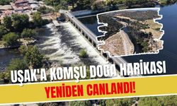 Uşak'a Komşu Doğa Harikası Yeniden Canlandı! Adala Kanyonu Ziyaretçilerin Gözdesi Oldu