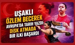 Uşaklı Özlem Becerek Avrupa’da Tarih Yazdı: Disk Atmada Bir İlki Başardı