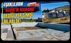 Uşaklıların “Bekir’in Hamamı” Dediği Yer Şimdi Bu Halde!