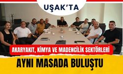Uşak’ta Akaryakıt, Kimya ve Madencilik Sektörleri Aynı Masada Buluştu