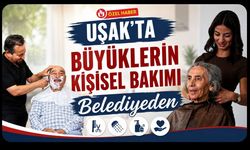 Uşak’ta Büyüklerin Kişisel Bakımı Belediyeden: Ekipler Huzurevi ve Evleri Ziyaret Ediyor