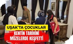 Uşak’ta Çocuklar Kentin Tarihini Müzelerde Keşfetti